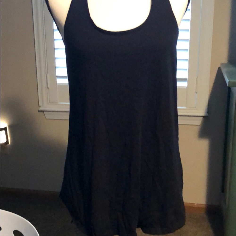 Black long tank